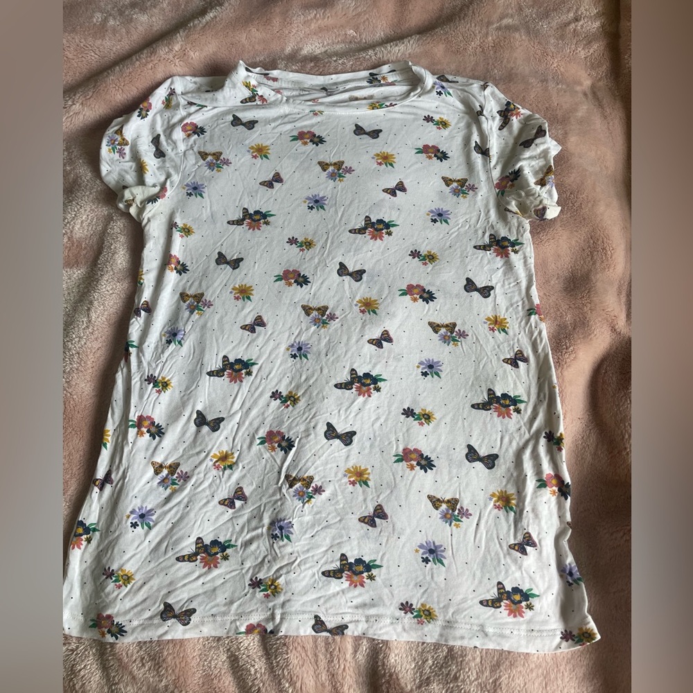 Twik butterfly floral tee